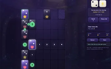 Rune Domino - Roll, Slide and Clear