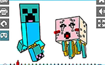 Minecraft Fun Coloring Book