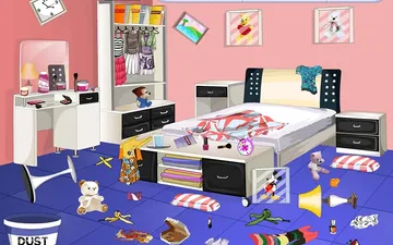 Messy Bedroom Cleaning game preview