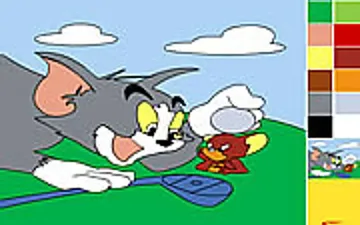 Tom and Jerry Painting