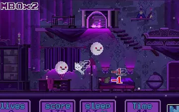 Cat and Ghosts