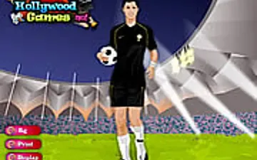 Christiano Ronaldo Dressup game preview