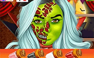 BFF Halloween Face Painting