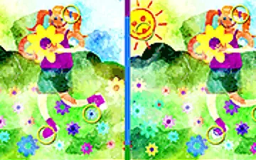Find 5 Differences: Kids and Sun