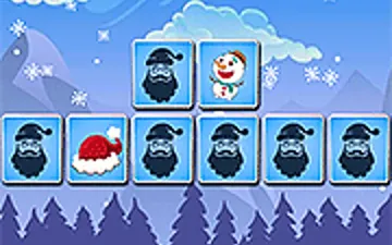 Winter Shuffled Card Memory