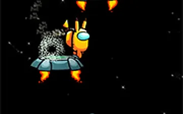 Among Us Space Run