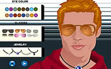 Brad Pitt Make up