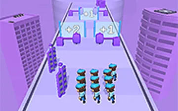 Police Merge 3D game preview