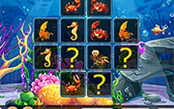 Sea Creatures Cards Match