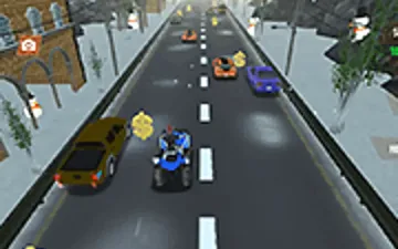 Quad Atv Traffic Racer game preview