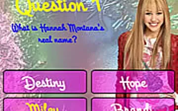 Hannah Montana Trivia