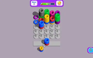 Hoop Stack: Ring Sort 3D game preview