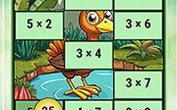 Multiplication: Bird Image Uncover