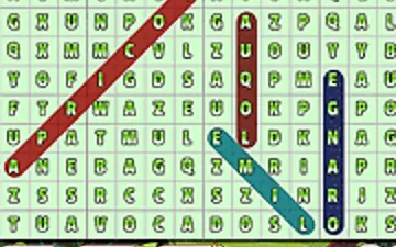 Word Search Fruits