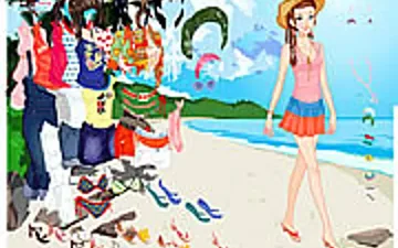 Thailand Beach Dress up game preview