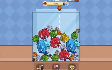 Brainrot Merge Drop Puzzle