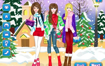 Dress Up Winter Friends