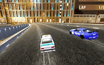 Mad Cop Police Car Race