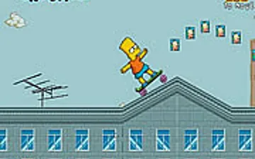 Bart On Skate