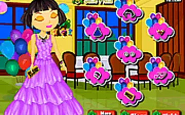 Dora Fashion Party Dress Up Game
