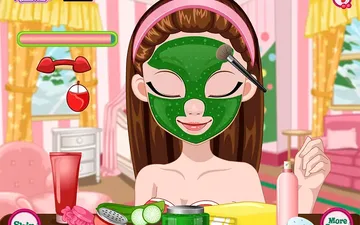 Cherry Christmas Make Up Look game preview