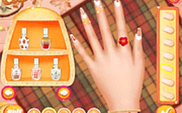 Princesses Autumn Knits and Nails