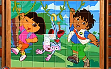Sort My Tiles Dora the Expoler