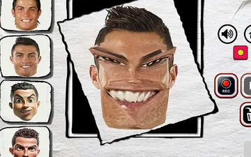 Funny Ronaldo Face