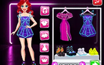 BFF Neon Fashion Dress Up