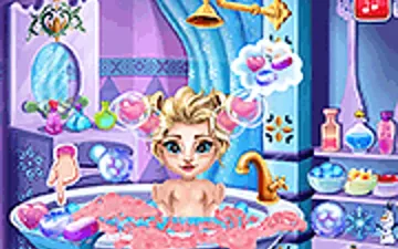 Ice Queen Baby Bath