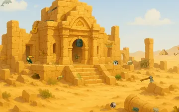 Mike Lost in Desert: Hidden Object