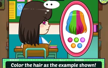 Lily Slacking School Mobile
