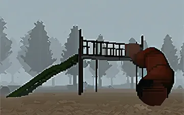 Slide in the Woods