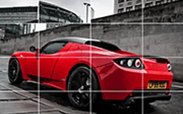 Tesla Roadster Slide game preview