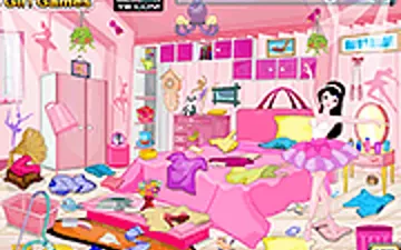 Ballerina Girl Messy Room Cleaning