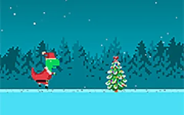 Christmas Dino Run