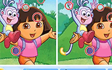 Find 7 Differences Dora