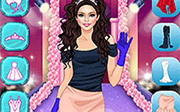 Model Dress Up WebGL game preview