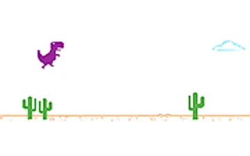 Purple Dino Run