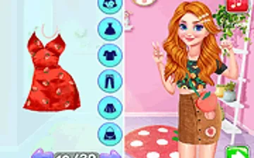 Princesses Fruity Print Fun Challenge game preview