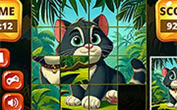Cat Puzzle Slider