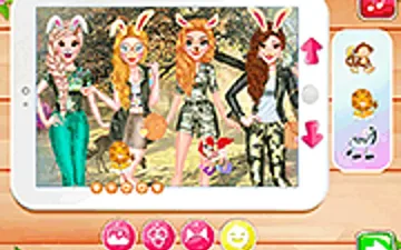 Princess Girls Safari Trip