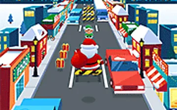 Santa City Run Html5