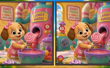 Dream Puppy: Spot the Differences