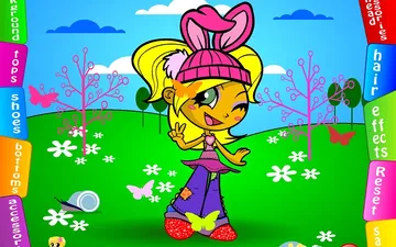 Dahlia Dressup game preview