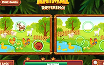 Animal Difference game preview