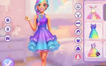 Barbee Magical Unicorn Makeover