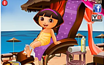 Dora at the Spa