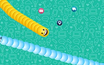Social Media Snake game preview