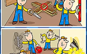 Toons Differences game preview